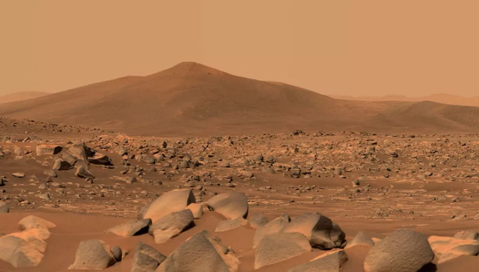 Picture taken from Rover Perseverance